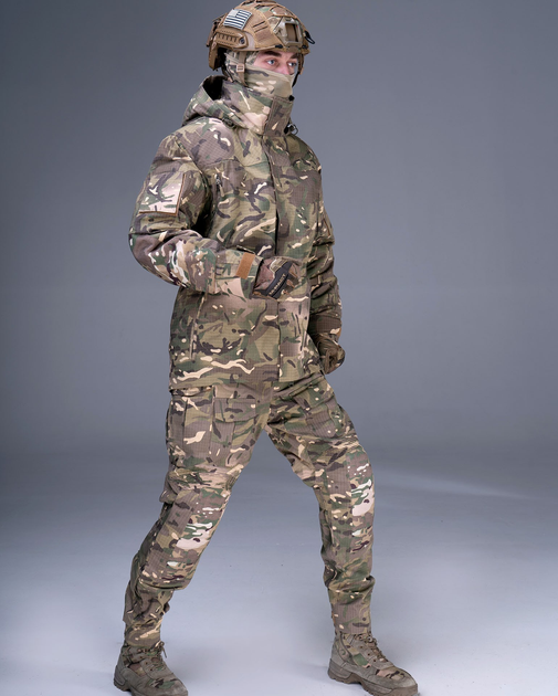 Комплект военной штурмовой формы UATAC Gen 5.2 3XL Мультикам FOREST Лес. Штаны + Куртка - изображение 1