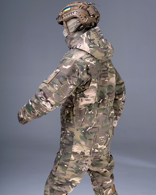 Тактическая штурмовая куртка UATAC Gen 5.2 XXL Мультикам FOREST Лес c флисовой парой - изображение 2