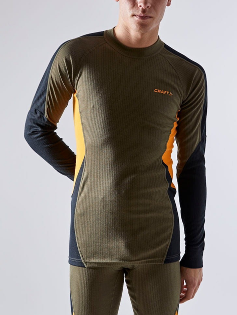 Мужская термокофта CRAFT СORE Dry Baselayer Top 1909269-648560 Olive L ...