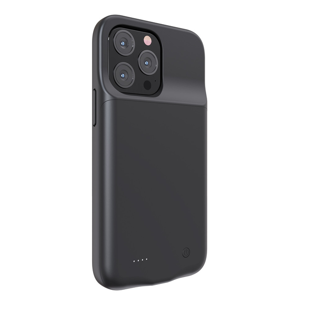 Чехол аккумулятор AmaCase для iPhone 14 Pro Max Черный(4500 мАч) – фото ...