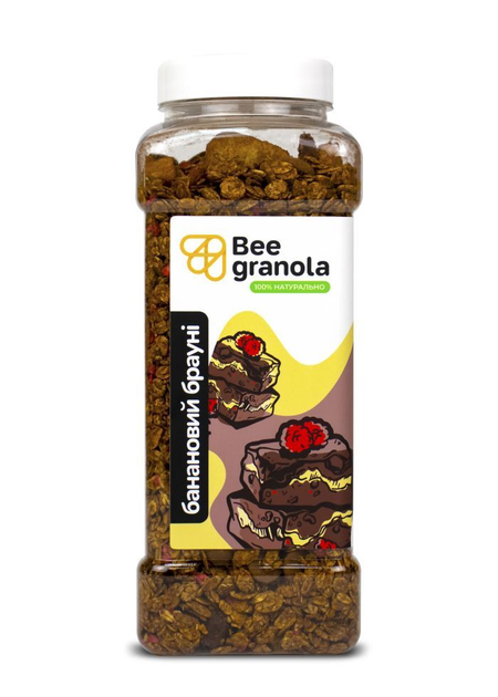 Гранола без сахара Bee Granola Банановый брауни натуральная 500г от ...