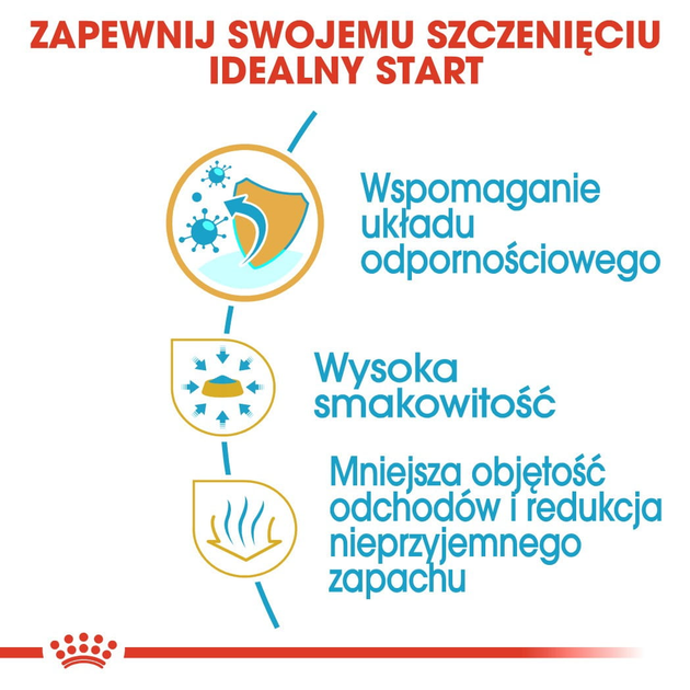 Sucha karma dla szczeniąt rasy chihuahua Royal Canin Chihuahua Puppy 1.5kg (3182550722544) (24380151) - obraz 5