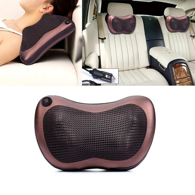 Масажна Подушка Massage pillow Original Інфрачервоний роликовий ...