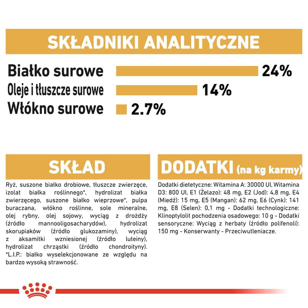 Sucha karma pełnoporcjowa Royal Canin Bulldog Adult rasy buldog w wieku 12 miesięcy i starszych 12 kg (3182550719803) (2590120) - obraz 8