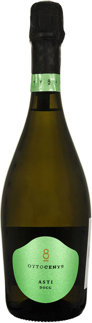 Вино игристое 800 Ottocento Asti DOCG белое сладкое 0.75 л 7.5% ...