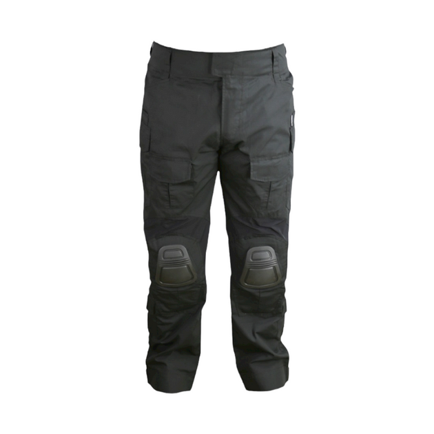 Брюки боевые Gen II Spec-Ops Trousers с коленями, Kombat tactical, Black, S - изображение 1