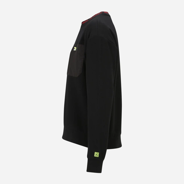 Bluza bez kaptura męska Fila FAM0254-80010 XL Czarna (4064556376275) - obraz 6