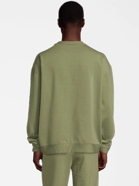 Bluza bez kaptura męska Fila FAM0137-60012 L Zielona (4064556333865) - obraz 2