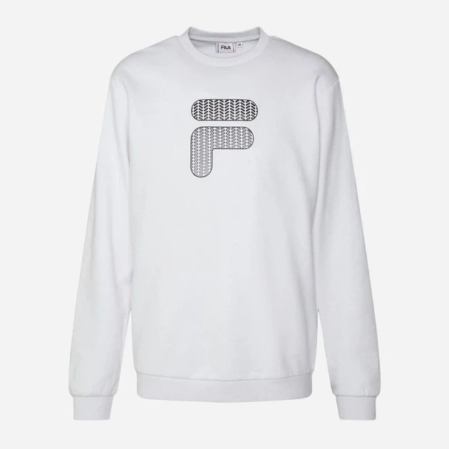 Bluza bez kaptura męska Fila FAM0189-10001 S Biała (4064556380005) - obraz 5