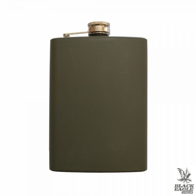 Фляга MIL-TEC Stainless Steel Flask 220 ml OD - зображення 1