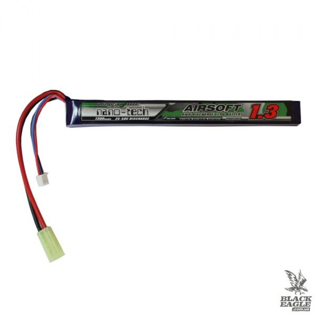 АКБ Turnigy LiPo 7.4v 1300mAh 25-50C - зображення 1