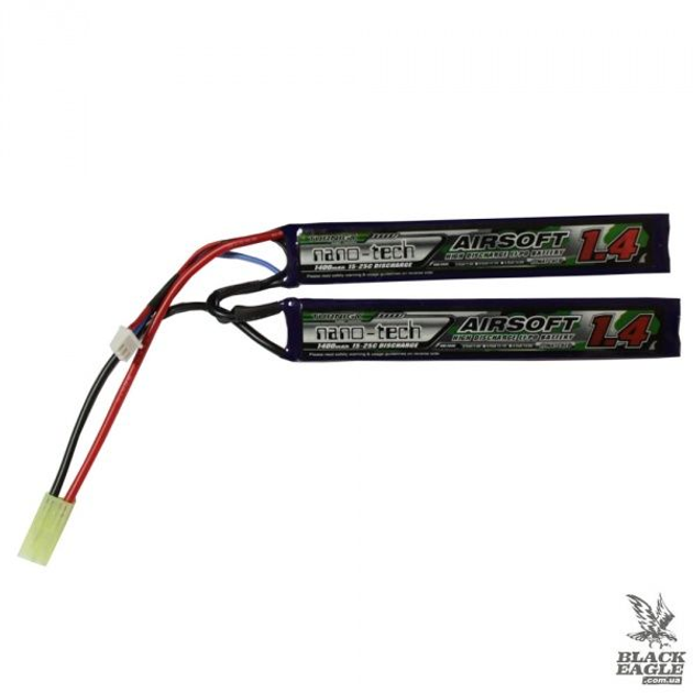 АКБ Turnigy LiPo 7.4v 1400mAh 15-25C нунчаки - изображение 1