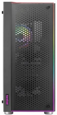 Obudowa AeroCool Skribble-G-BK-v1 Black bez zasilacza (ACCM-PB28033.11) - obraz 3