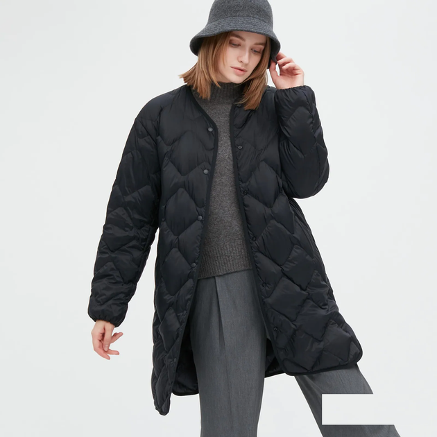 Куртка Uniqlo ULTRA LIGHT DOWN RELAXED розмір L чорна (450455) - Фото 1 Куртка Uniqlo ULTRA LIGHT DOWN RELAXED розмір L чорна (450455) - зображення 1