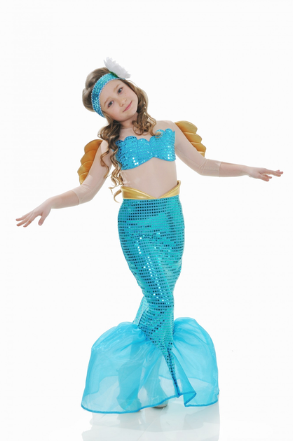 Карнавальный костюм русалки для детей и взрослых