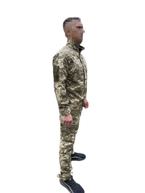 Тактическая военная форма, комплект китель + штаны, ВСУ пиксель, размер 54 - изображение 2