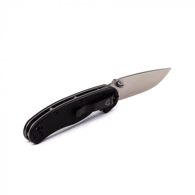 Нож карманный складной Ontario RAT-2 SP Liner lock AUS-8 крыса черный - изображение 2