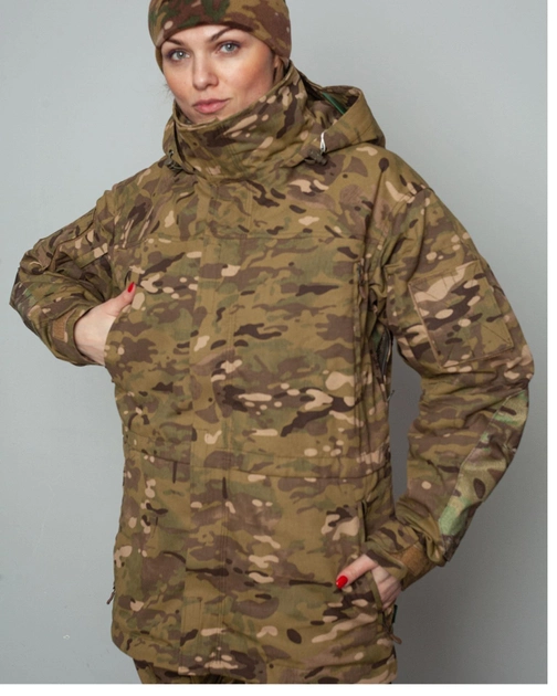 Жіночі штурмова куртка UATAC Gen 5.2 (L) Мультикам OAK (Дуб). Куртка пара з флісом - зображення 1