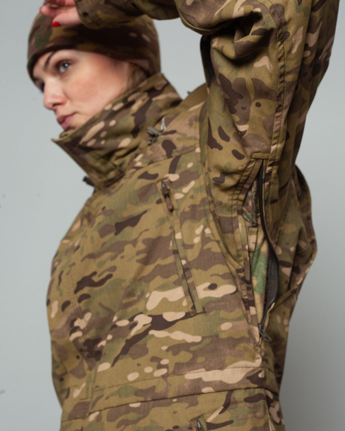 Жіночі штурмова куртка UATAC Gen 5.2 (3XL) Мультикам OAK (Дуб). Куртка пара з флісом - зображення 2