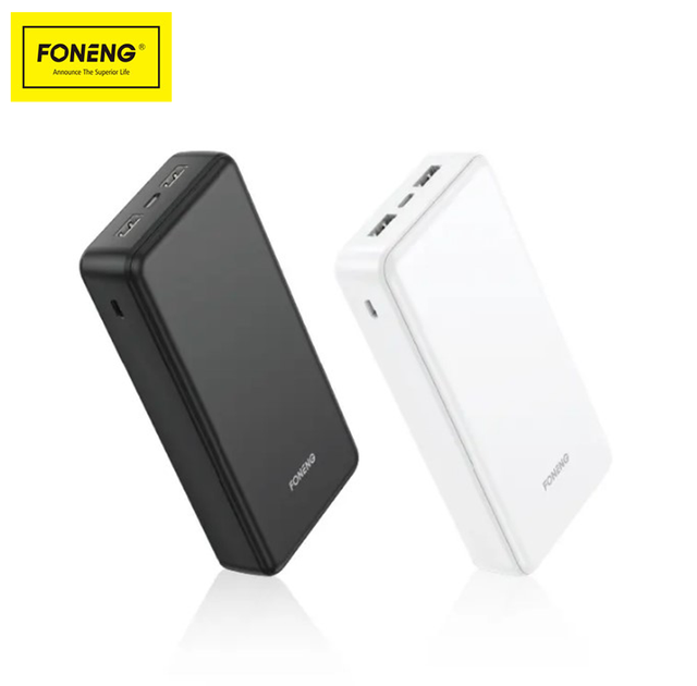 УМБ FONENG Power Bank 20000 mAh чорний (P54) - зображення 2