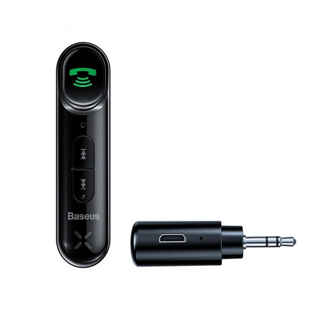 FMтрансмиттер Baseus Qiyin AUX Car Bluetooth Receiver Black фото