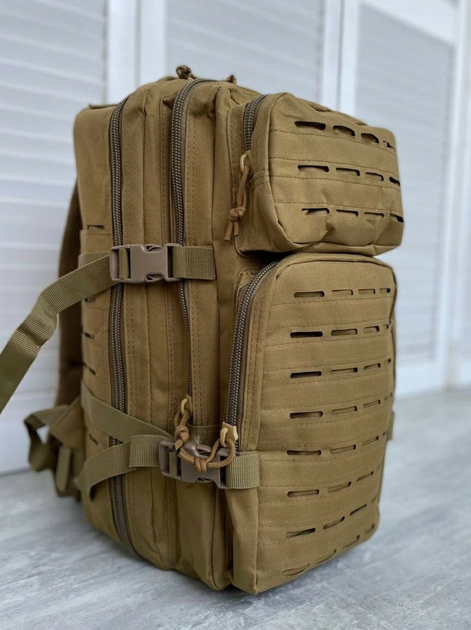 Рюкзак тактичний штурмовий Large Assault Pack Coyote 45 л - зображення 1