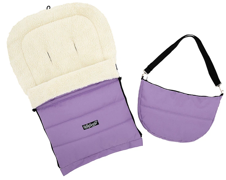 Зимний конверт Babyroom Wool N-20 lilac сиреневый - изображение 5