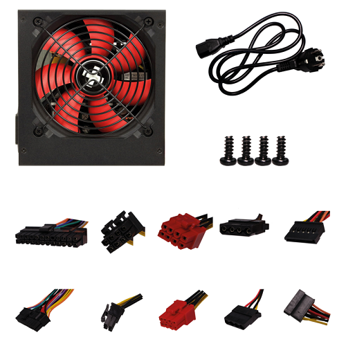 Блок питания Xilence XP500R6 Performance C 120мм 85% 500W ATX Retail Box - изображение 7