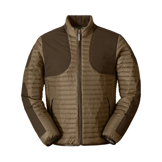 Куртка Eddie Bauer Mens MicroTherm StormDown Field Jacket HAZELNUT (L