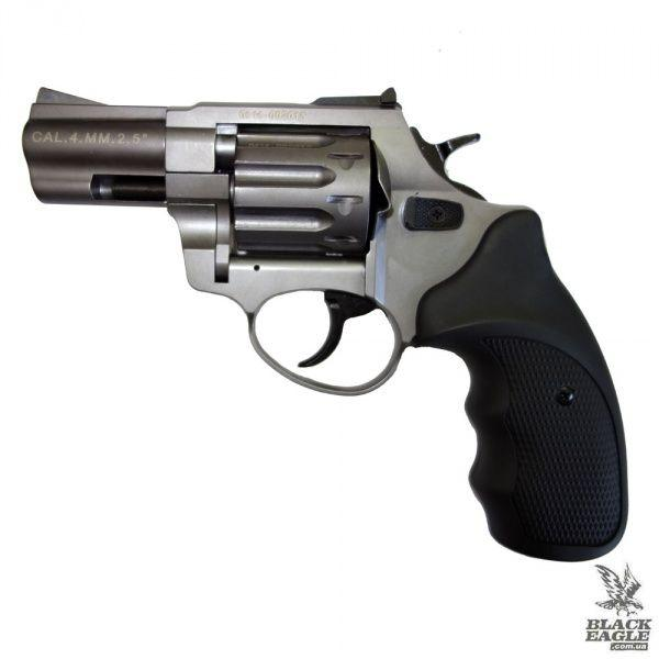 Револьвер под патрон Флобера STALKER 4 мм 2,5 Titanium (черн. рук.) - изображение 1