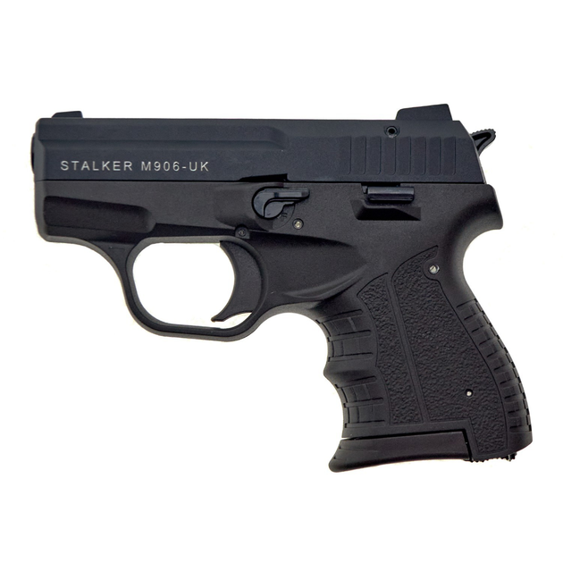 Сигнально-стартовый пистолет STALKER M906 MCP, Matte Black/Haki Grips. - изображение 1