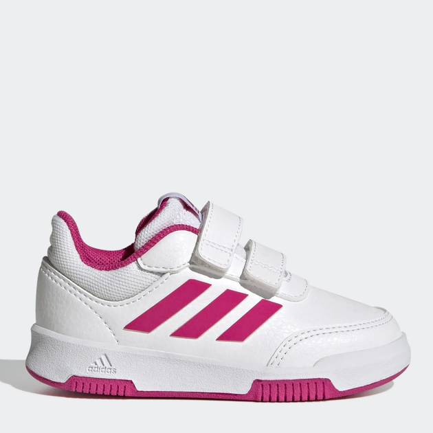 Tenisówki dziecięce dla dziewczynki na rzepy adidas GW6468 25 Białe (5904862421445) - obraz 1