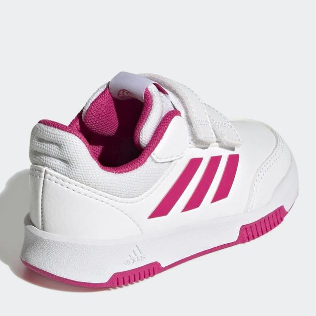 Sneakersy dziecięce dla dziewczynki na rzepy adidas GW6468 22 Białe (5904862421438) - obraz 3