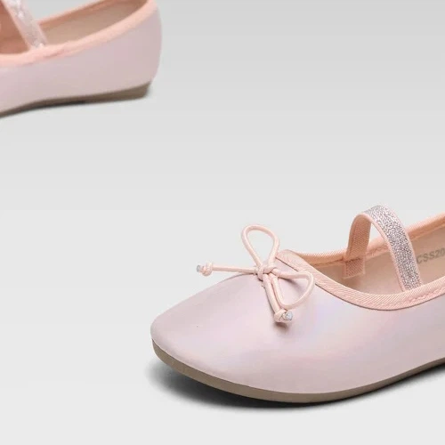 Дитячі балетки для дівчинки Nelli Blu CSS20395-03 28 Світло-рожеві (5904862561585) - зображення 4
