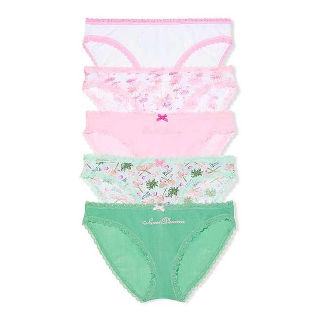 Набір трусиків сліпи Victoria's Secret 894067830 XL 5 шт Різні кольори ...