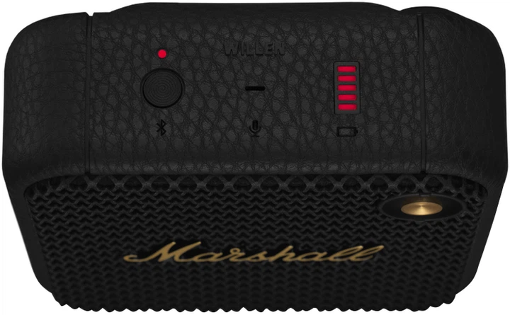 System audio Marshall Portable Speaker Willen Black and Brass (1006059) - obraz 3
