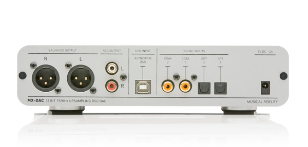Перетворювач цифро-аналоговий Musical Fidelity MX DAC Silver - изображение 2