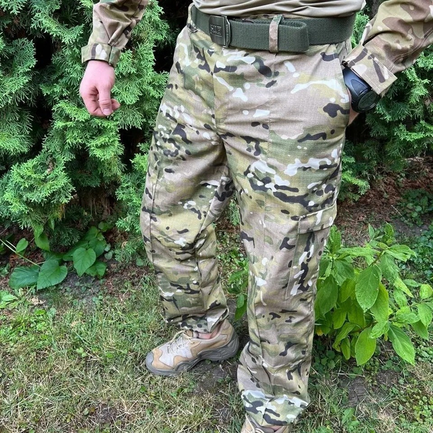 Тактические штаны ВСУ военные армейские Джоггеры Мультикам размер 48 - изображение 1