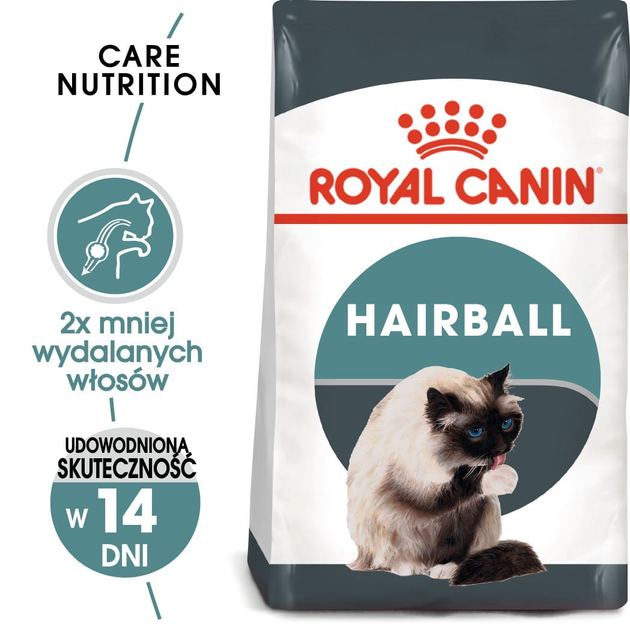 Sucha karma dla kotów Royal Canin Hairball Care 2 kg (3182550721400) (2534020) - obraz 2