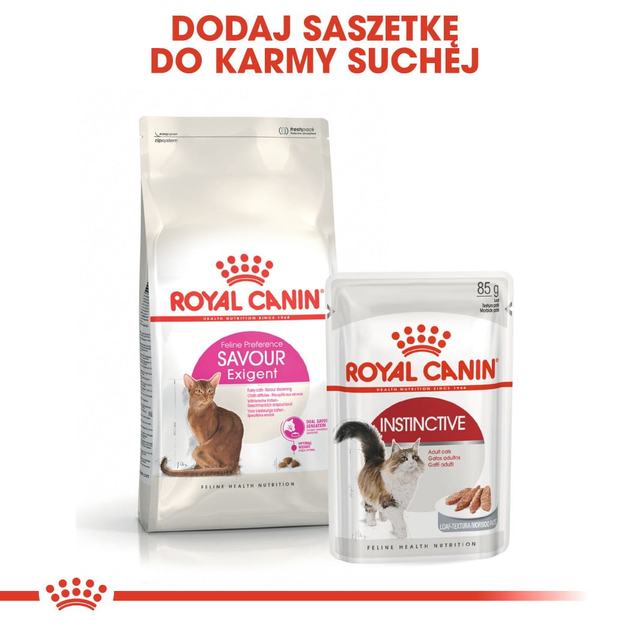 Sucha karma dla kotów Royal Canin Exigent Savor 4 kg (3182550717144) - obraz 7