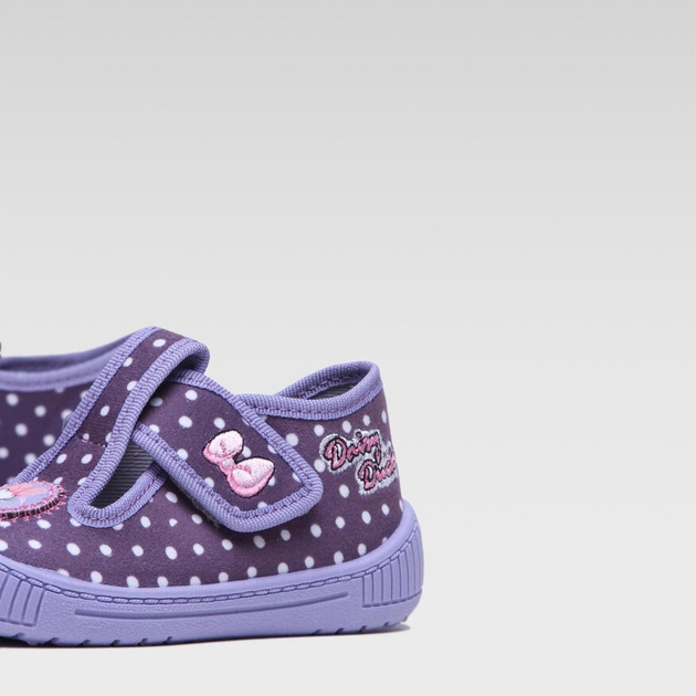 Kapcie dziecięce dla dziewczynki Mickey&Friends SS23-177DSTC 25 Fialkowe (5904862545677) - obraz 3