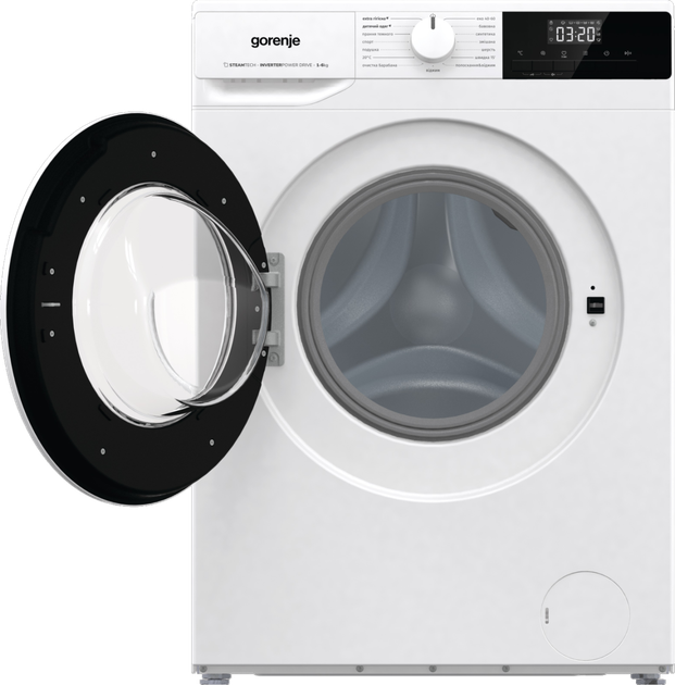 Пральна машина автоматична Gorenje WNHPI 62SCSIRV/UA (WFLP6012) (6922846) - изображение 3
