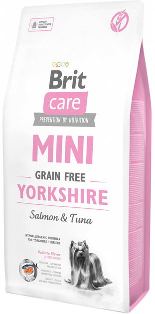 Сухий корм для дорослих собак породи йоркширський тер'єр Brit Care Sensitive Grain Free Yorkshire 7 кг (8595602520213) - зображення 1
