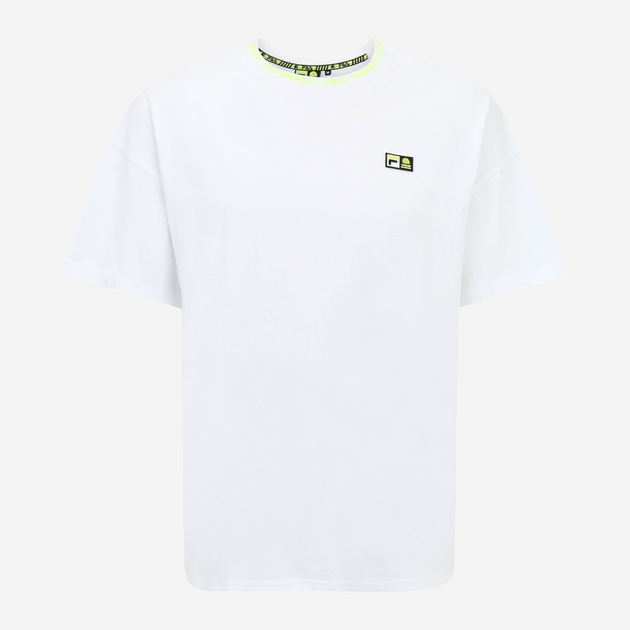 T-shirt męski basic Fila FAM0274-10001 S Biały (4064556378194) - obraz 1