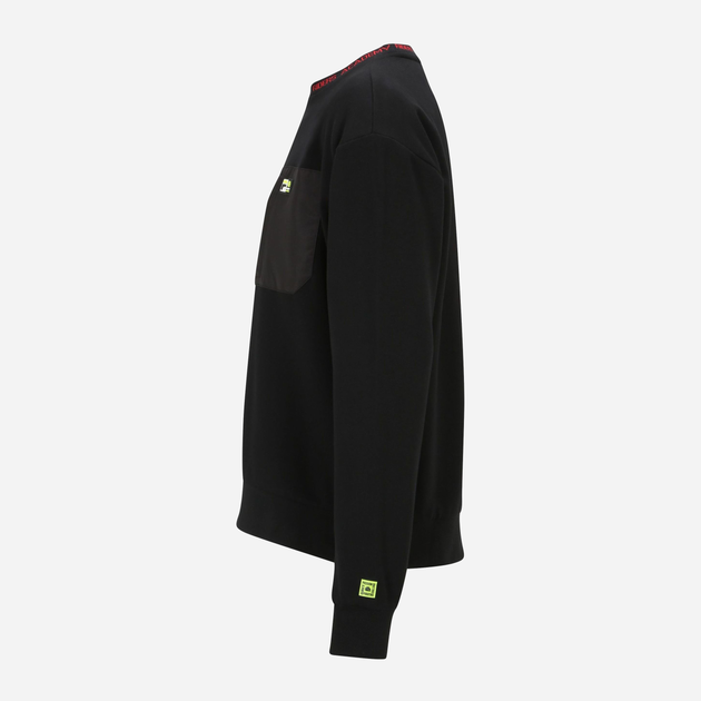 Bluza bez kaptura męska Fila FAM0254-80010 XL Czarna (4064556376275) - obraz 6