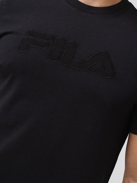 T-shirt męski basic Fila FAM0279-80001 XL Czarny (4064556365866) - obraz 5
