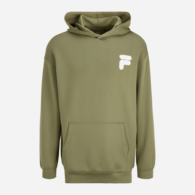 Bluza męska z kapturem kangurka Fila FAM0135-60012 L Zielona (4064556358035) - obraz 4