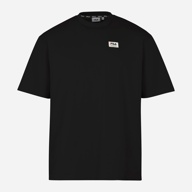 Футболка чоловіча Fila FAM0146-80001 S Чорна (4064556354891) - зображення 5