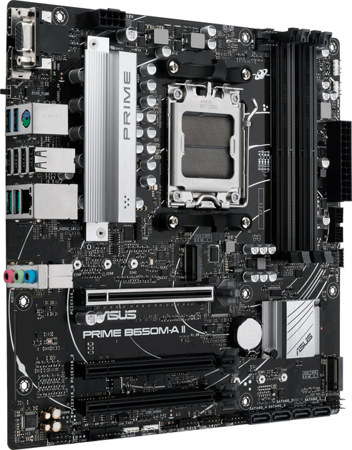 Материнская плата Asus PRIME B650M-A II (sAM5, AMD B650, PCI-Ex16 ...