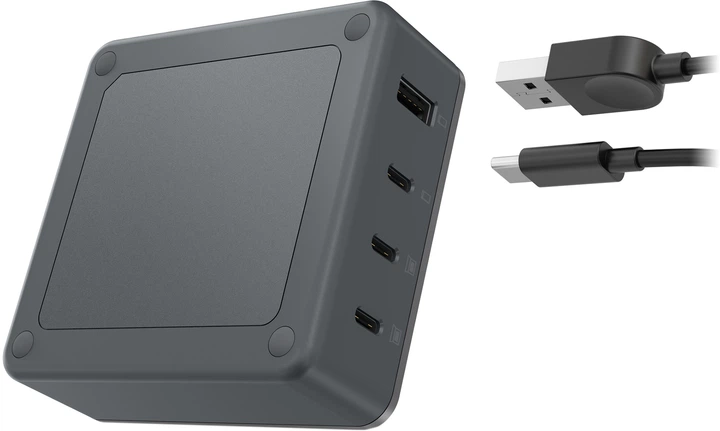 Зарядний пристрій Lenovo Go 130W Multi-Port Charge (G0A6130WEU) - зображення 6